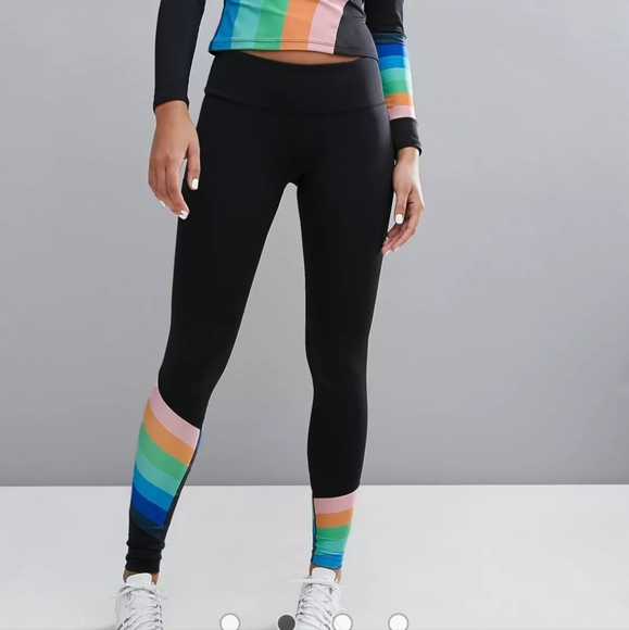 Free People Movement Rainbow Runner Legging size XS - Picture 2 of 9